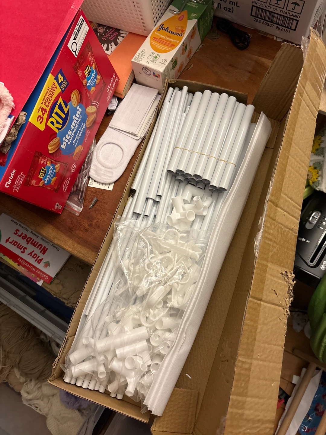 Unassembled Metal Shoe Rack - photo 2