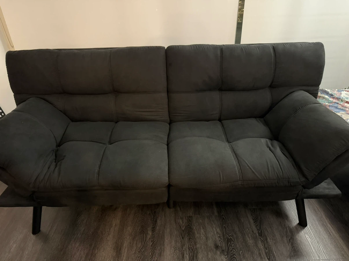 Memory foam futon