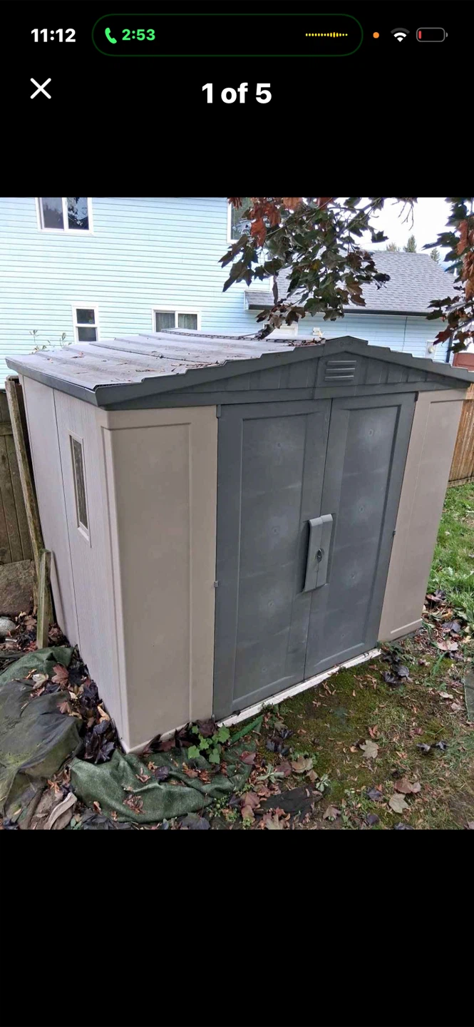 Lifetime Outdoor Storage Shed