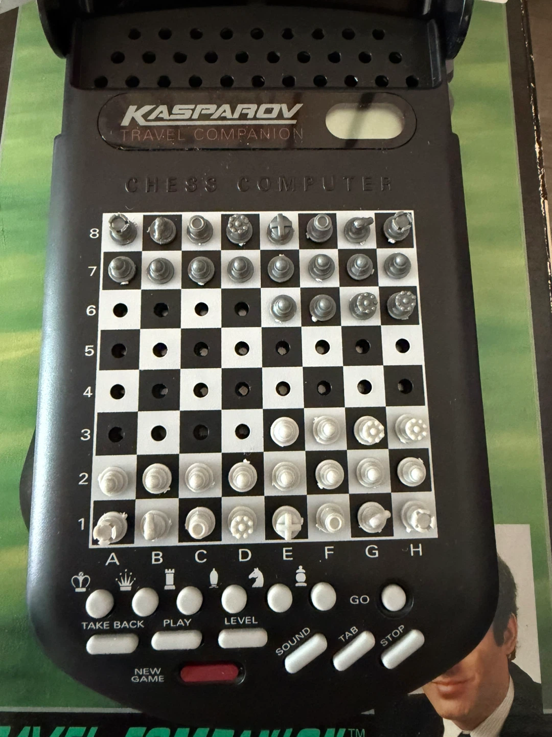 Vintage Saitek Kasparov Travel Companion Chess Computer - photo 2