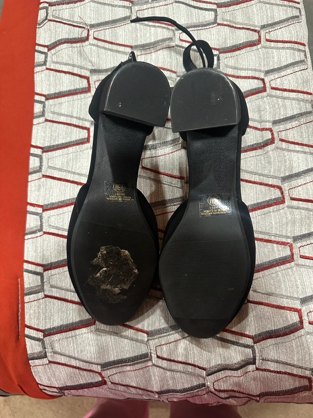 Y-Not? Comfort Black Ankle Strap Heels - photo 2