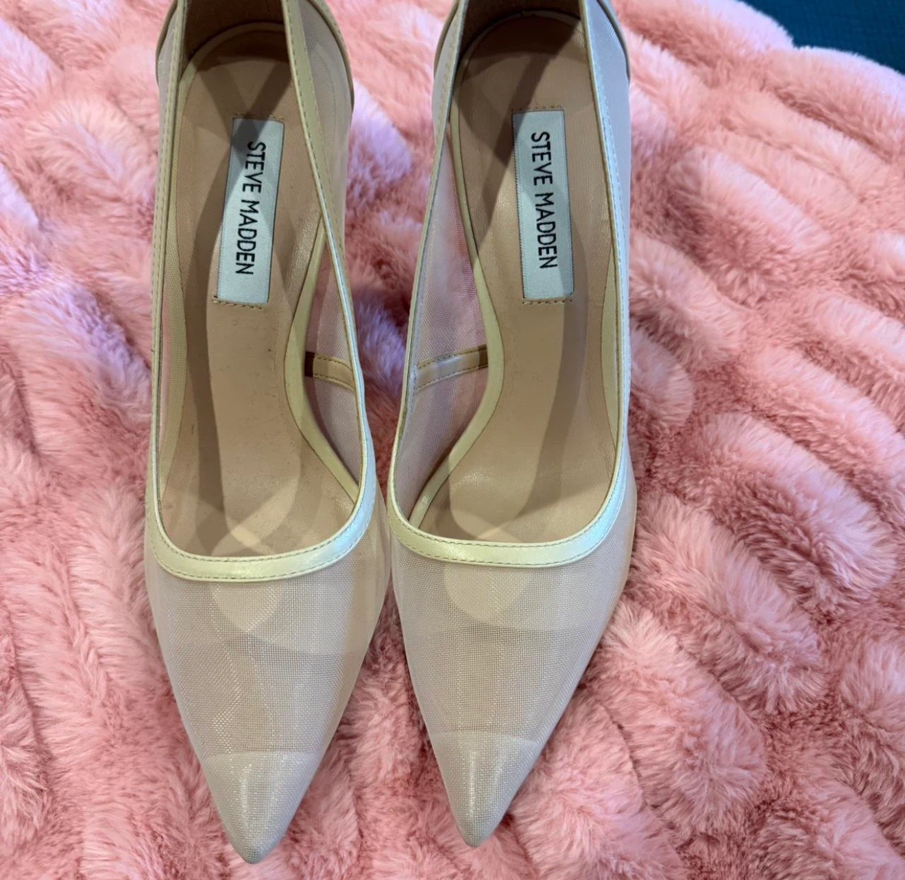 Steve Madden Mesh Stiletto Heels