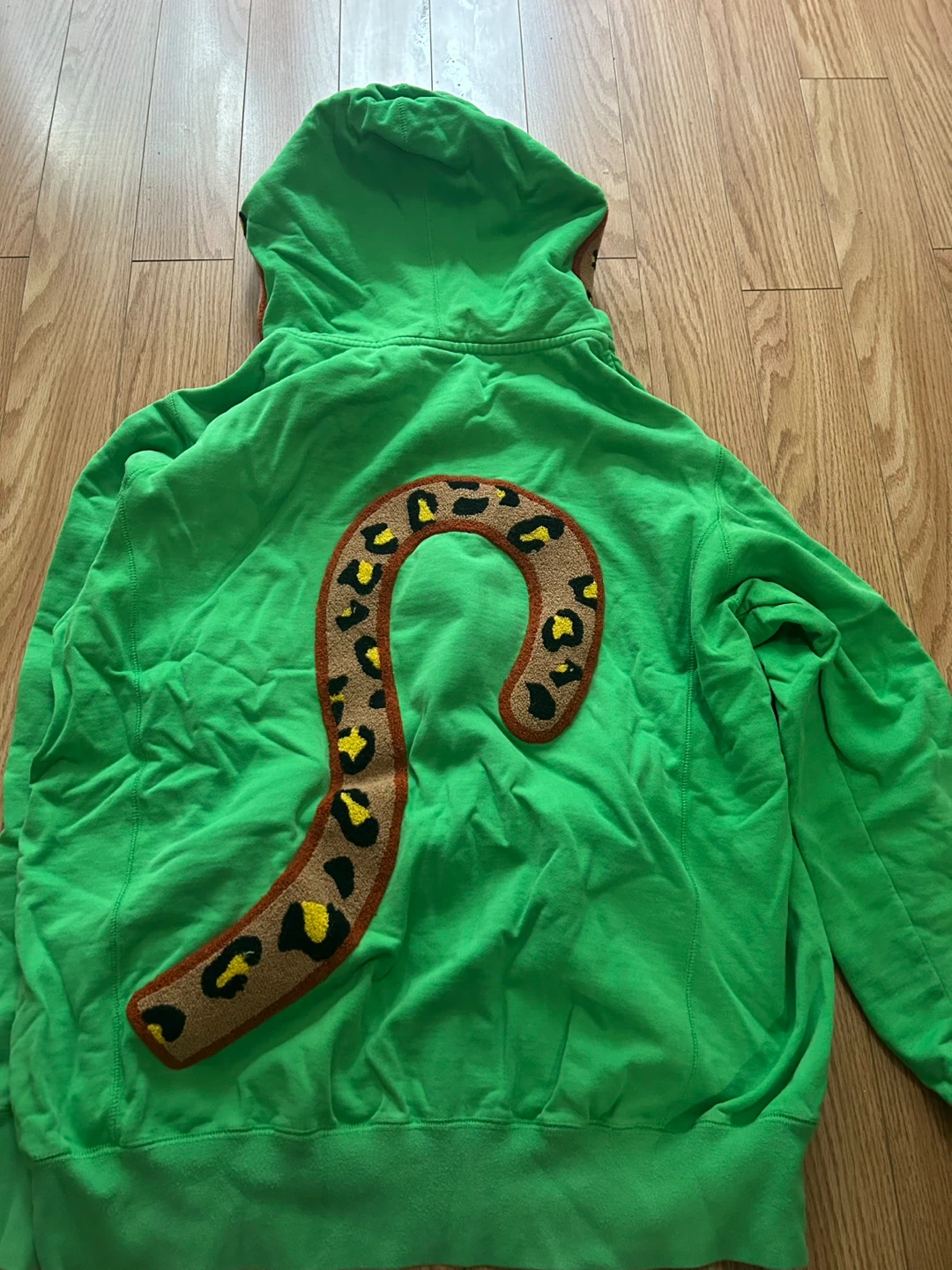 Devil Nut Under Red Flag Zip-Up Hoodie Size XL - photo 5