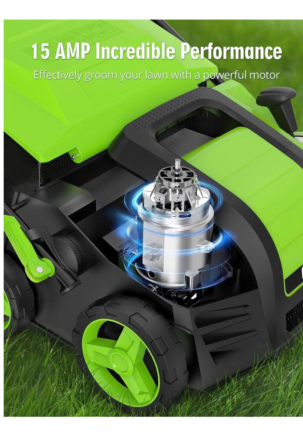 Swipe Smith 16-Inch 15 Amp Electric Dethatcher Scarifier EDS - photo 4