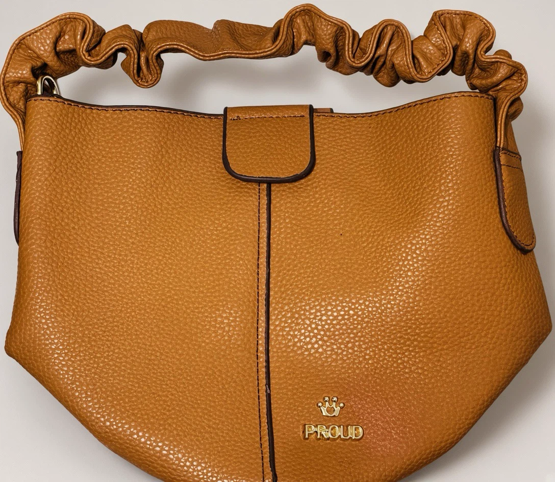 PROUD Tan Handbag