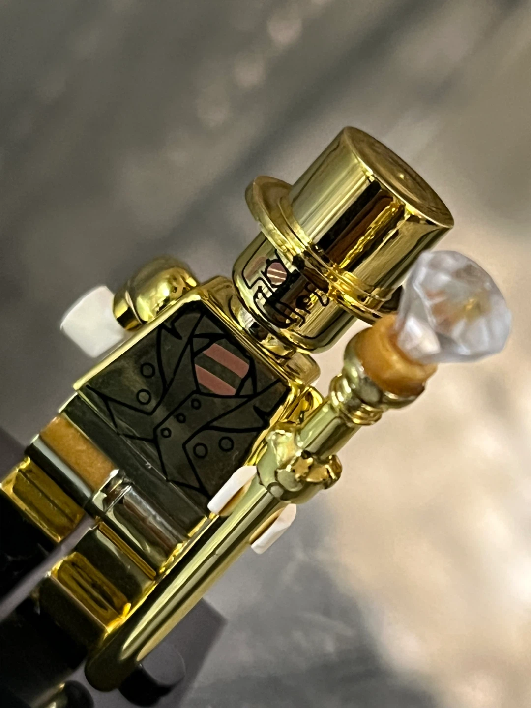 LEGO mr gold custom Minifigure