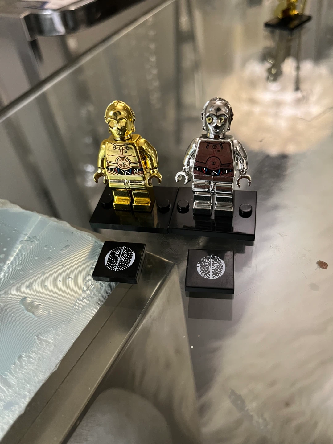 LEGO Star Wars C-3PO and TC-14 custom Minifigure Set