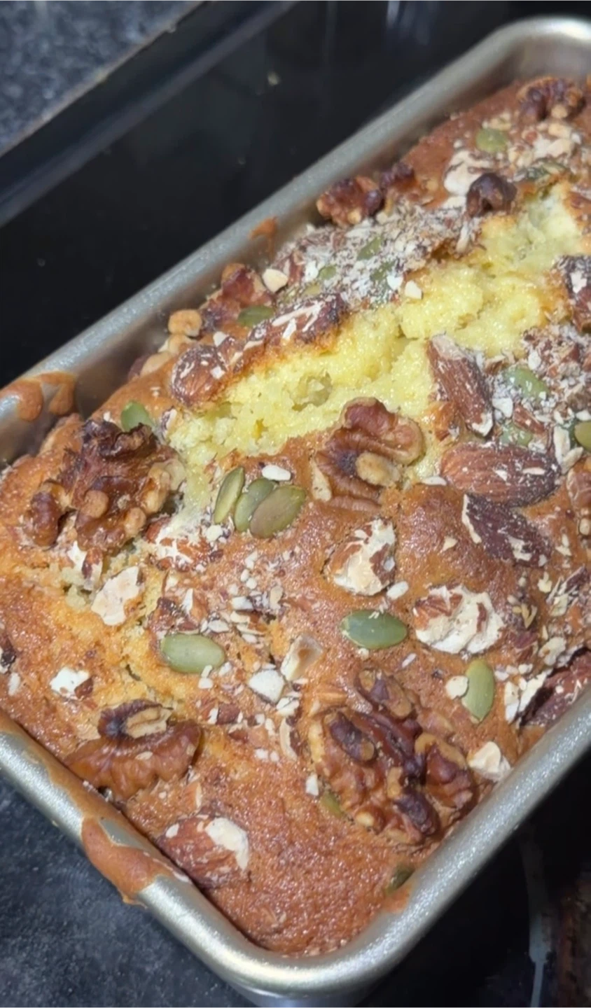 Fresh Baked dry fruits cake