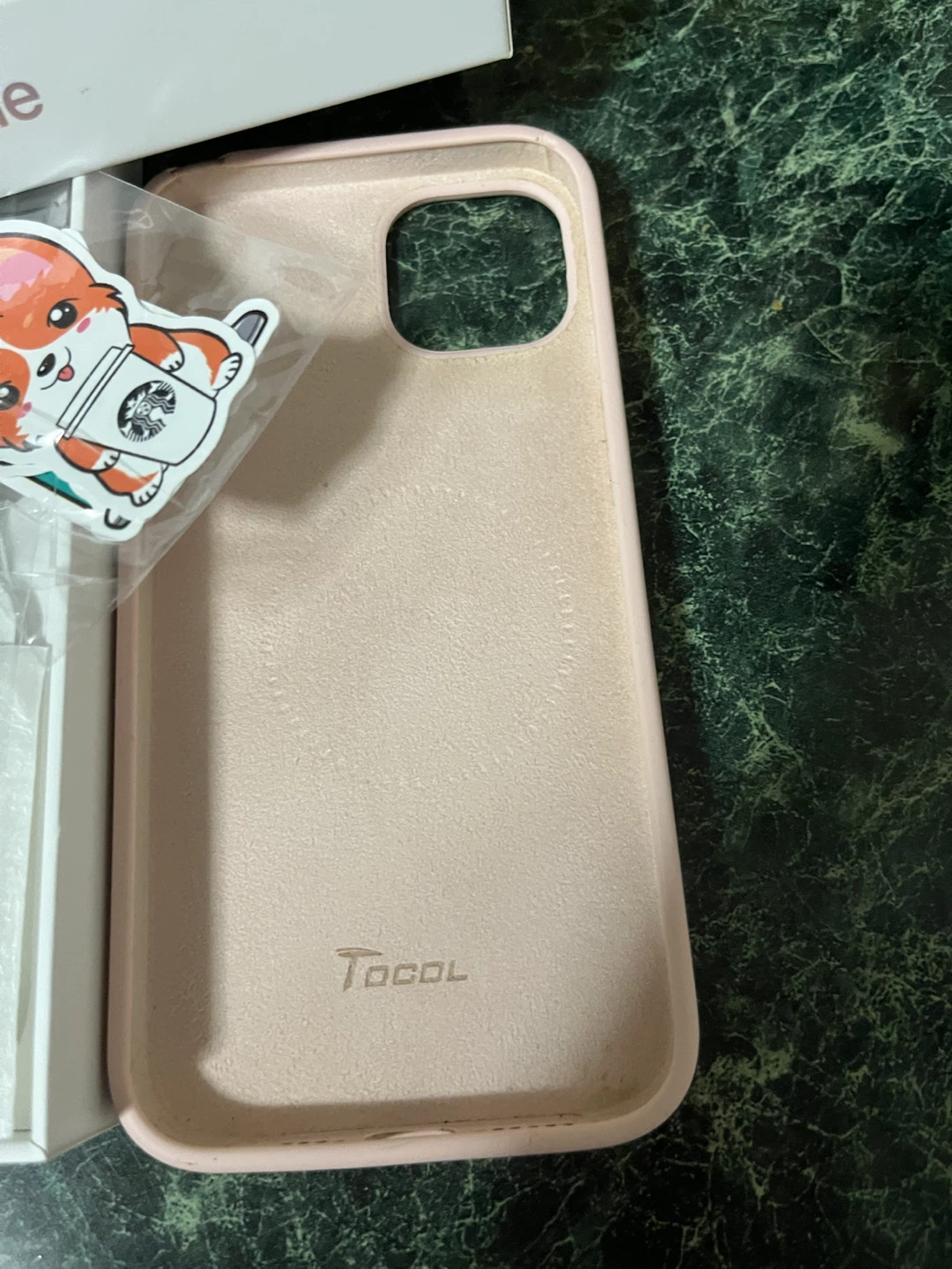 Empty iPhone 13 Box and a Pink Case - photo 2