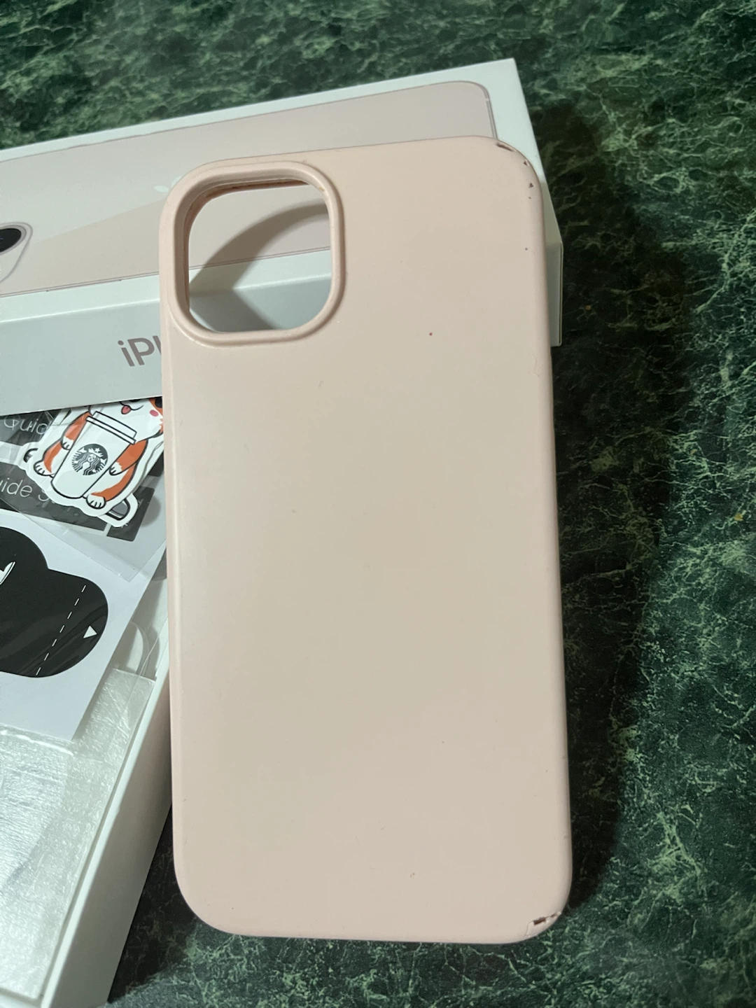 Empty iPhone 13 Box and a Pink Case - photo 3