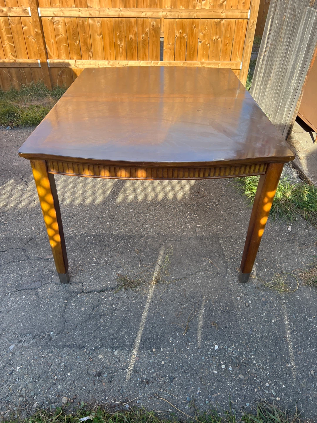 Wooden dining table - photo 2