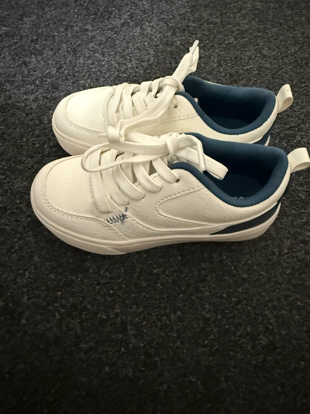 Joe Fresh White and Blue Kids Sneakers - photo 2