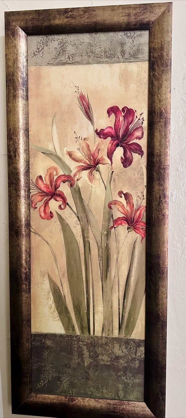 Framed Floral Wall Art
