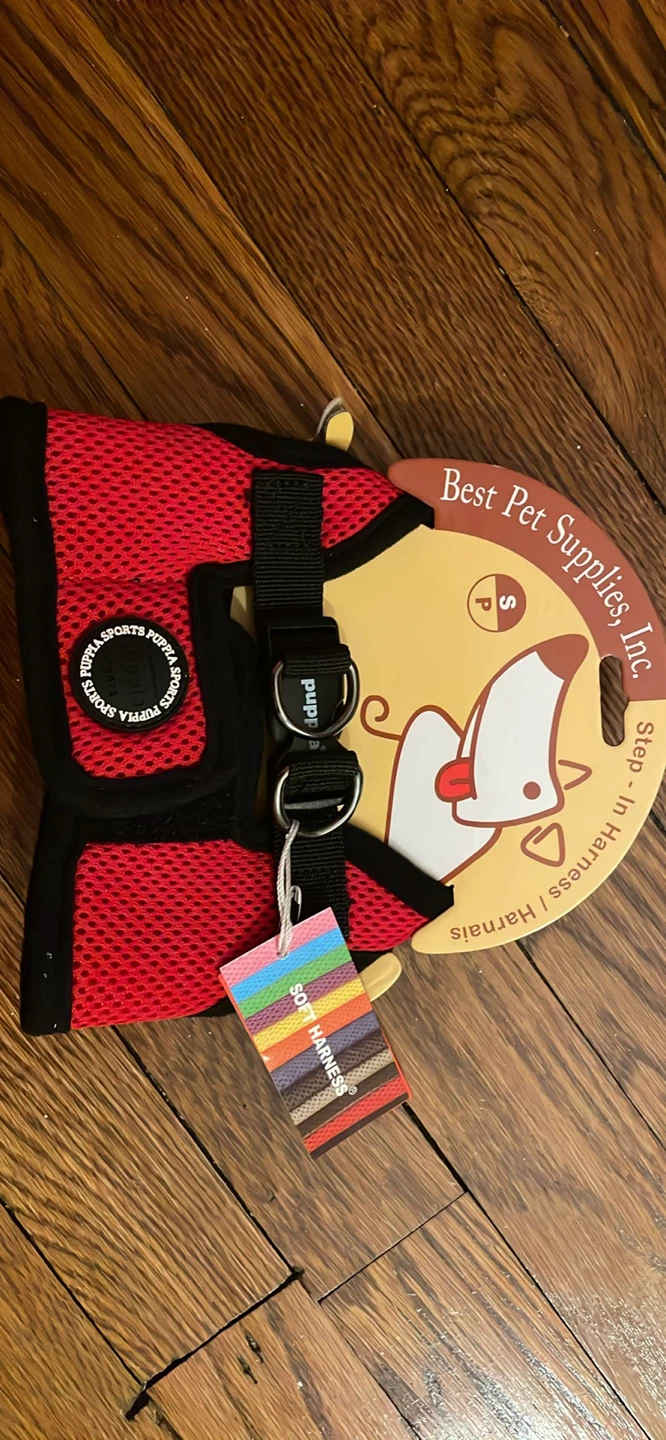 Puppia Soft Harness Red Size Small