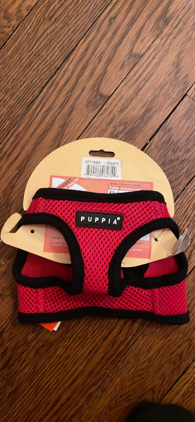 Puppia Soft Harness Red Size Small - photo 2