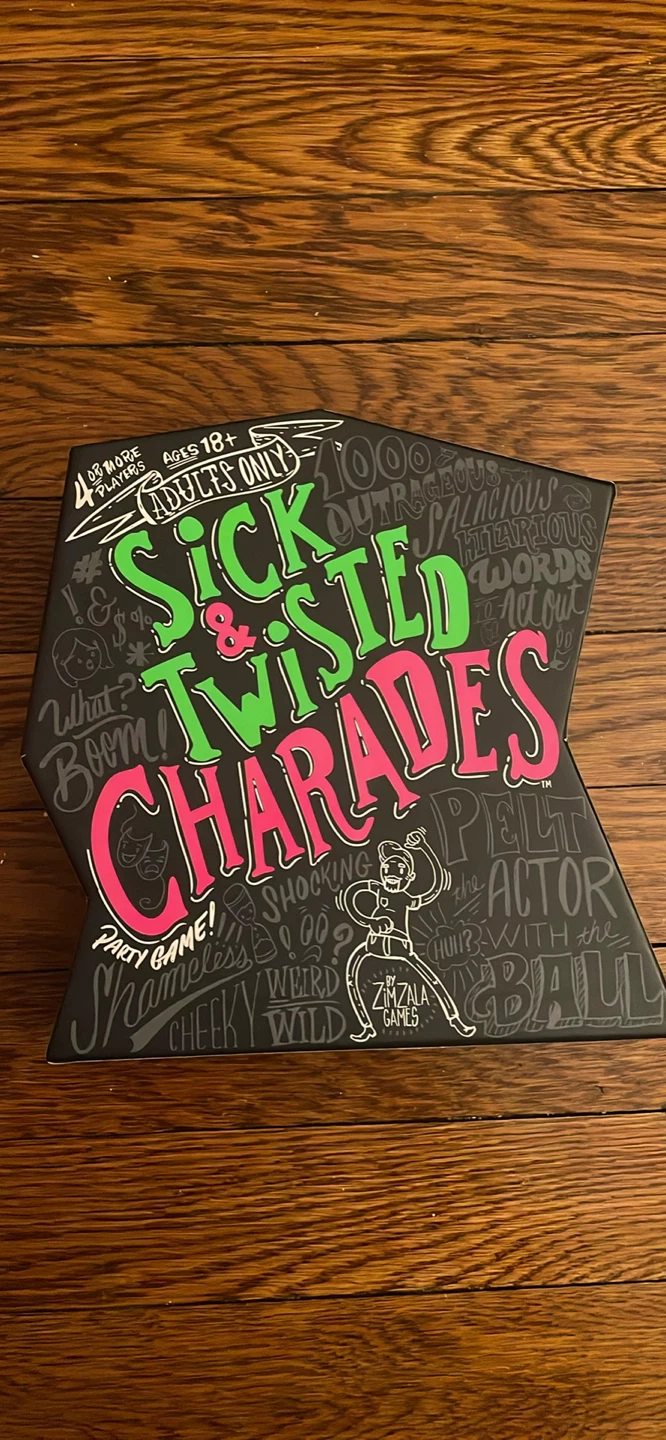 Sick & Twisted Charades Adult Party Game