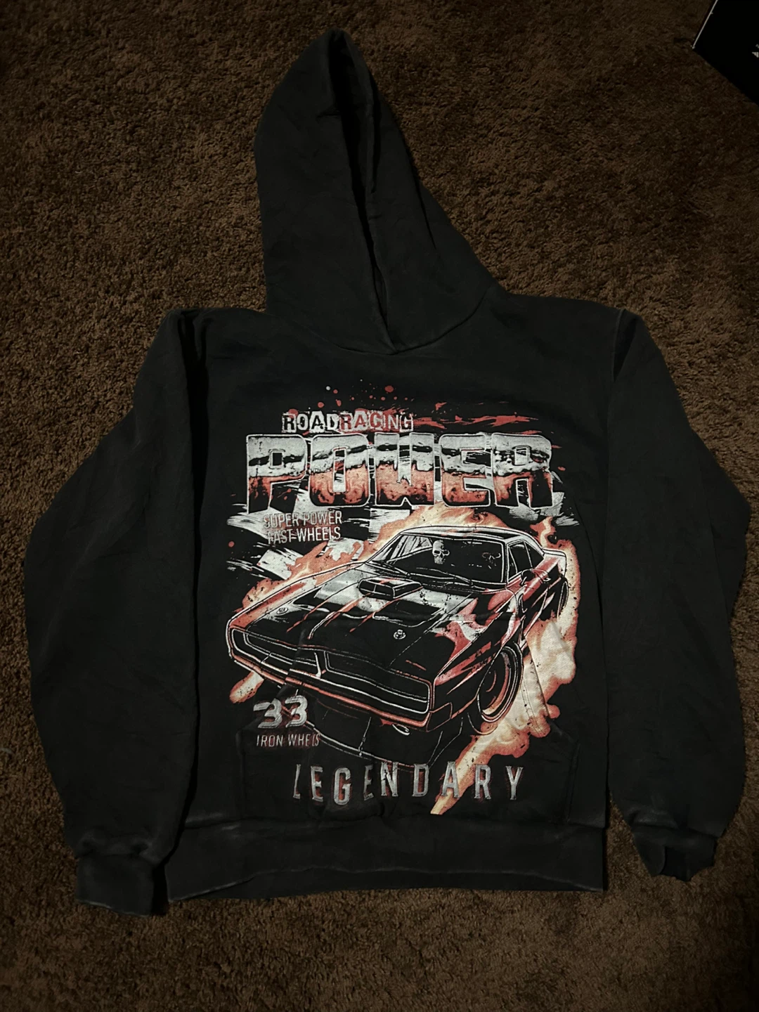 Vintage PacSun Roadracing Hoodie