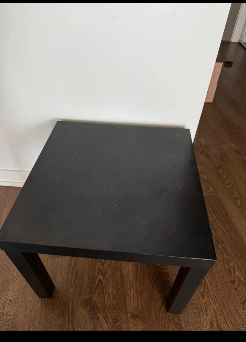 IKEA Dark Brown Lack Side Table - photo 3