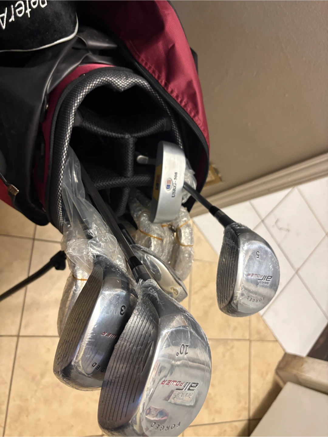 Peter Allis Air Power Golf Club Set with Stand Bag - photo 4