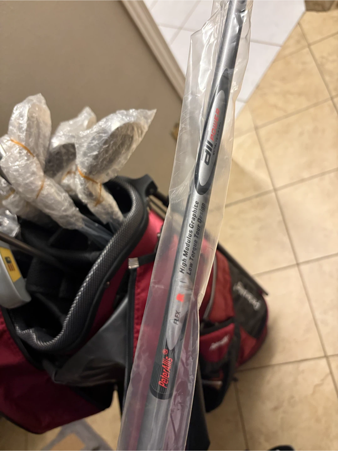 Peter Allis Air Power Golf Club Set with Stand Bag - photo 5