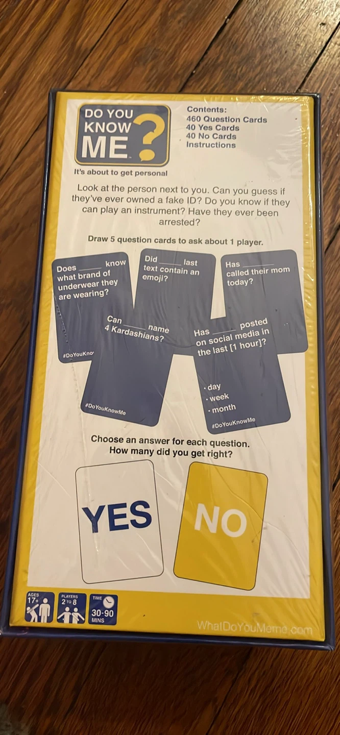 Do You Know Me? Party Game - photo 2