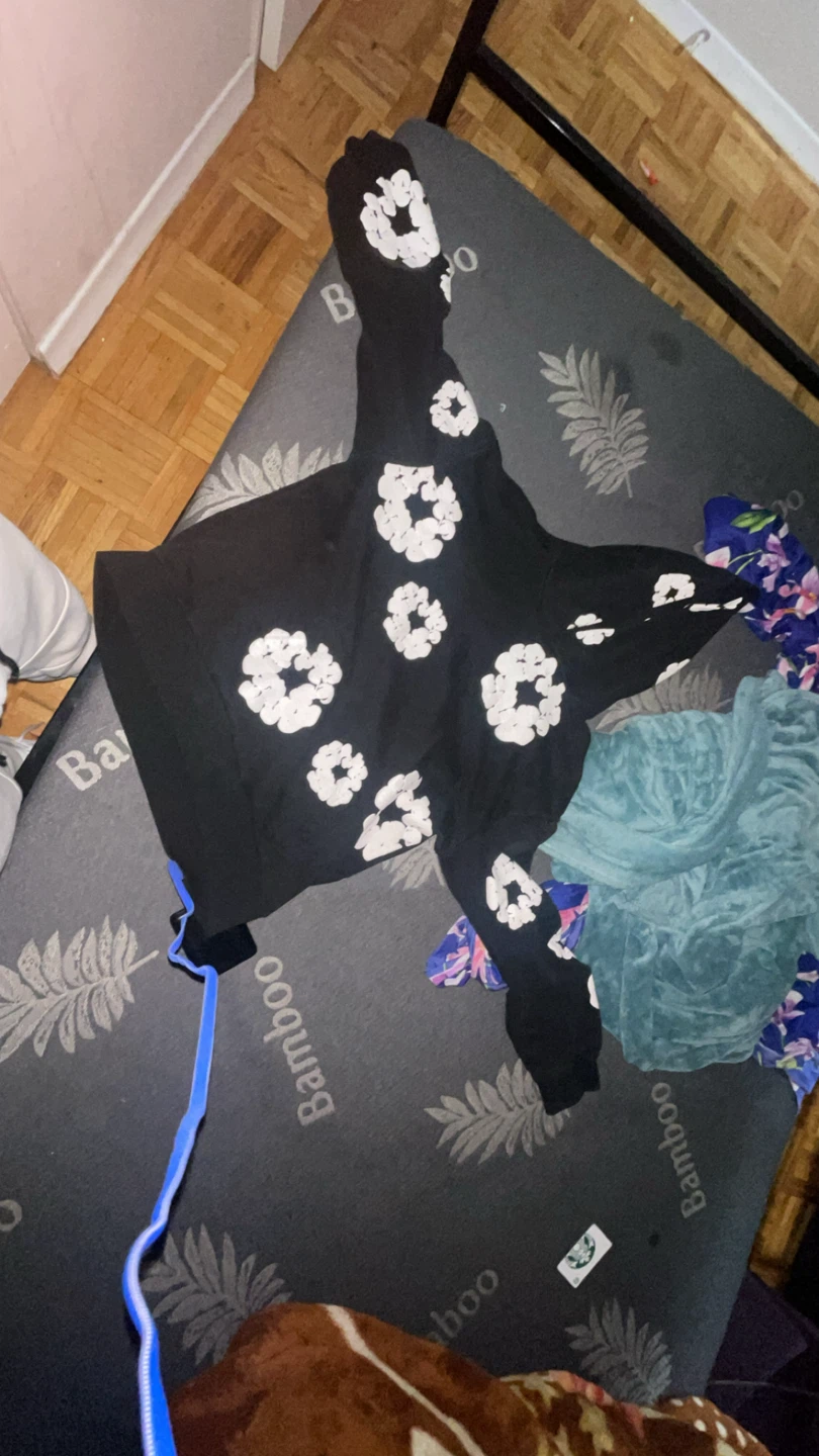 Denim Tears Black Hoodie