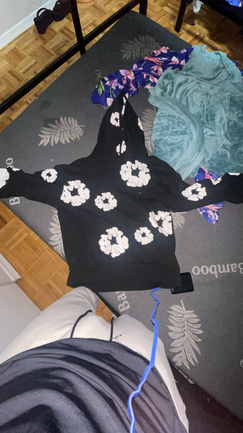Denim Tears Black Hoodie - photo 2