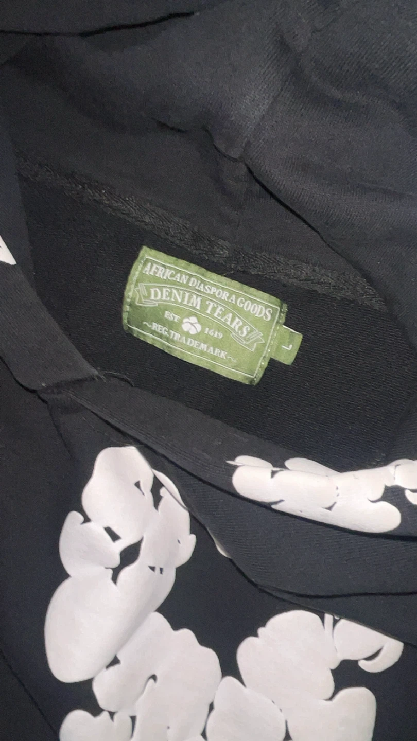 Denim Tears Black Hoodie - photo 5