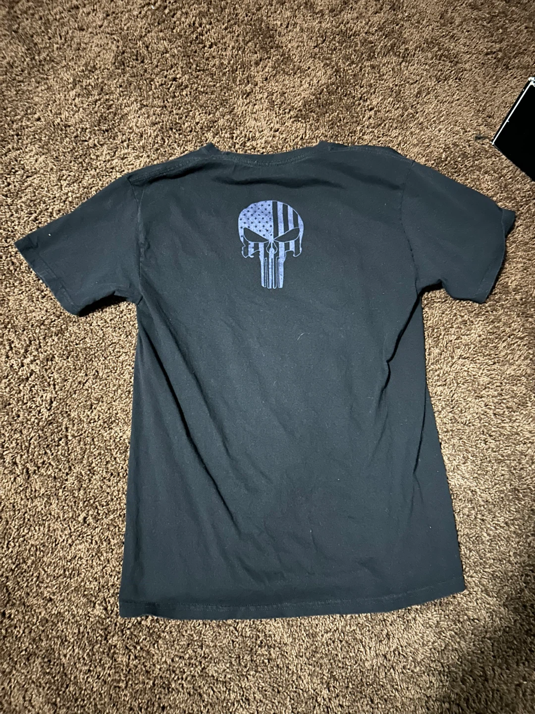 Graphic Skull T-Shirt Black - photo 2