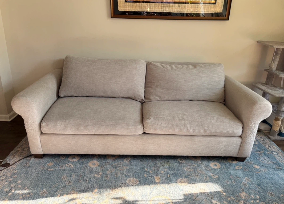 Arhaus Bench Crafted Upholstery Sofa - photo 2