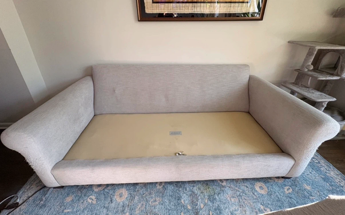 Arhaus Bench Crafted Upholstery Sofa - photo 3