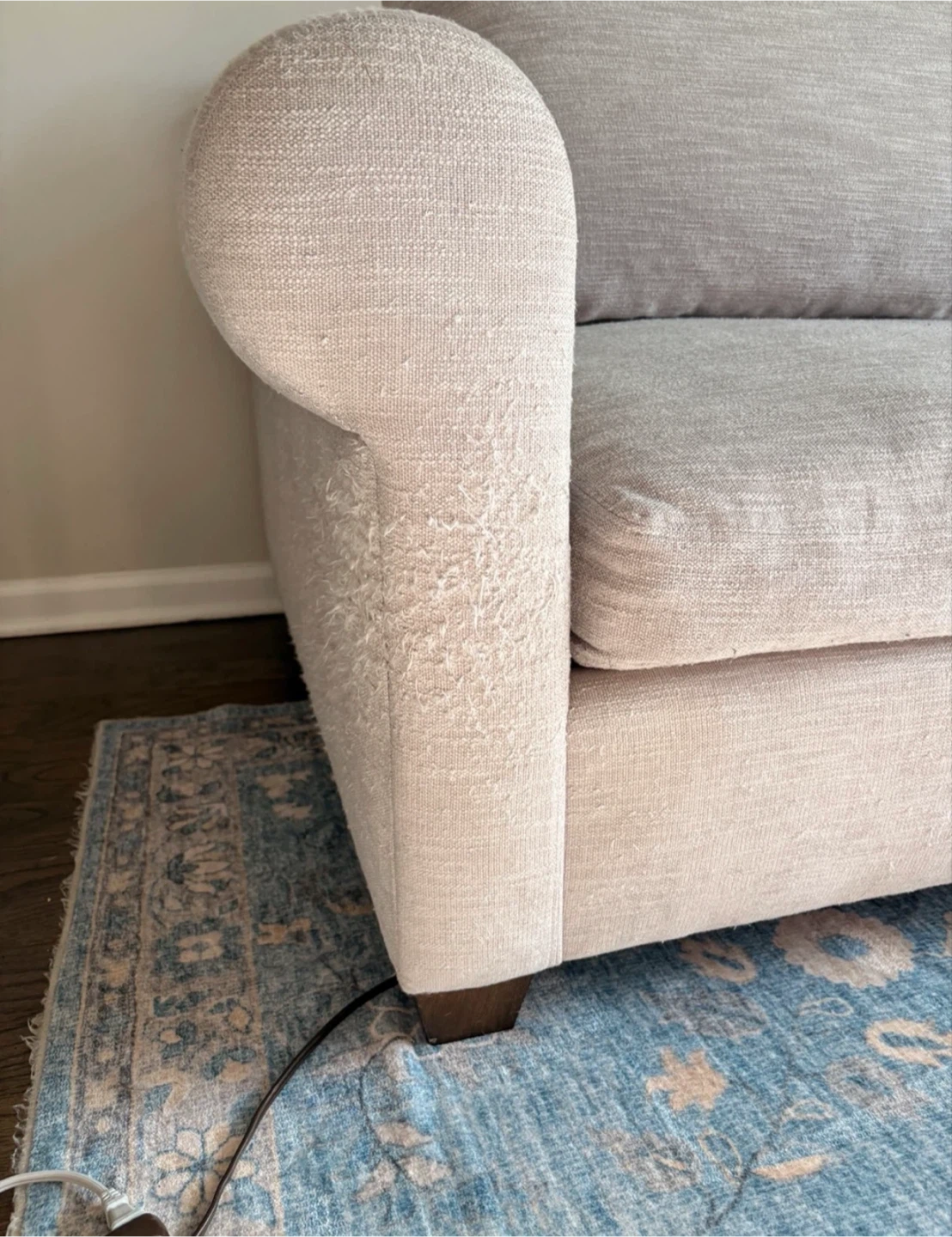 Arhaus Bench Crafted Upholstery Sofa - photo 5
