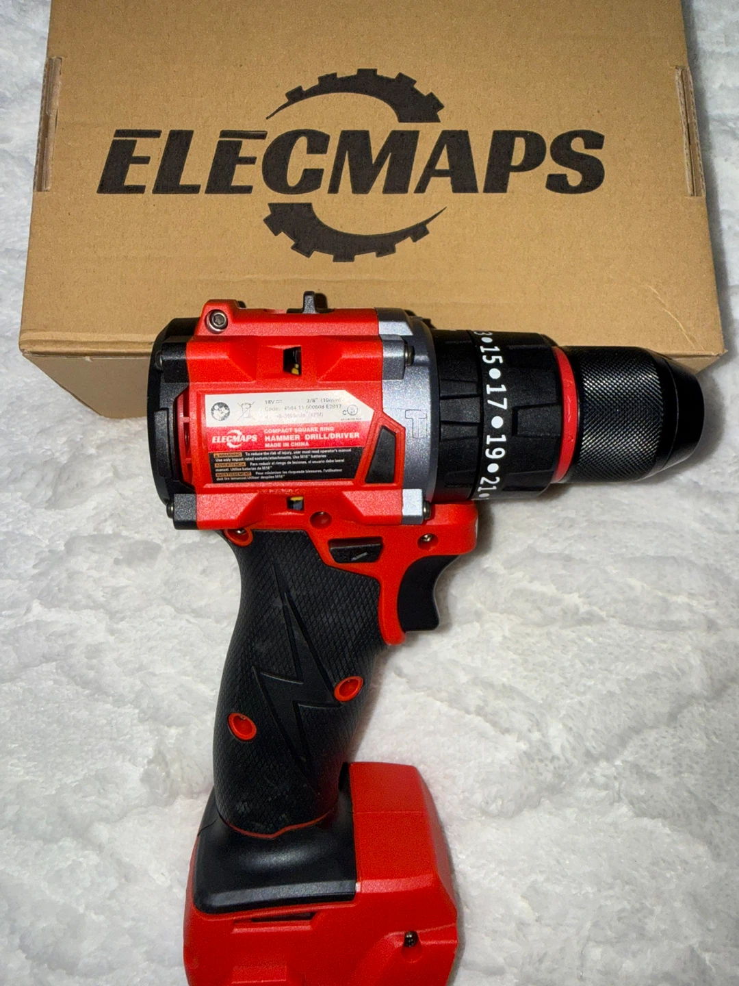 ELECMAPS 18V Hammer Drill/Driver - photo 4