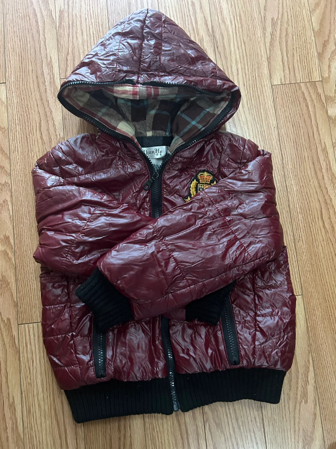 Toddler Hooded Puffer Jacket Size 3-4