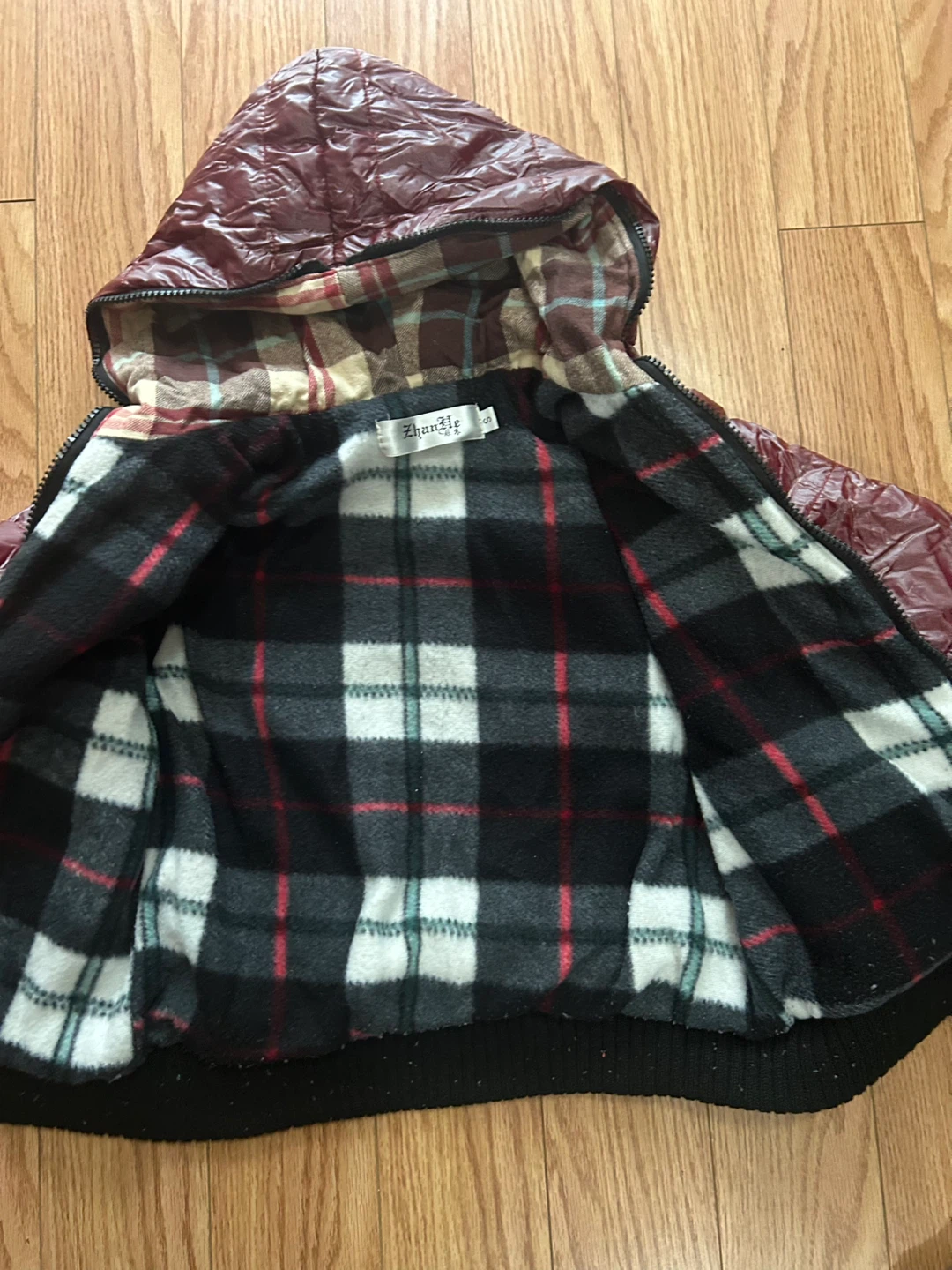 Toddler Hooded Puffer Jacket Size 3-4 - photo 3