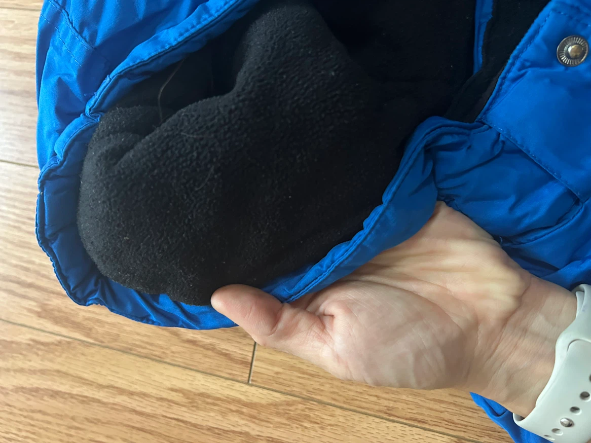 Kids Winter Jacket Blue/Black/Green Size 4 - photo 5