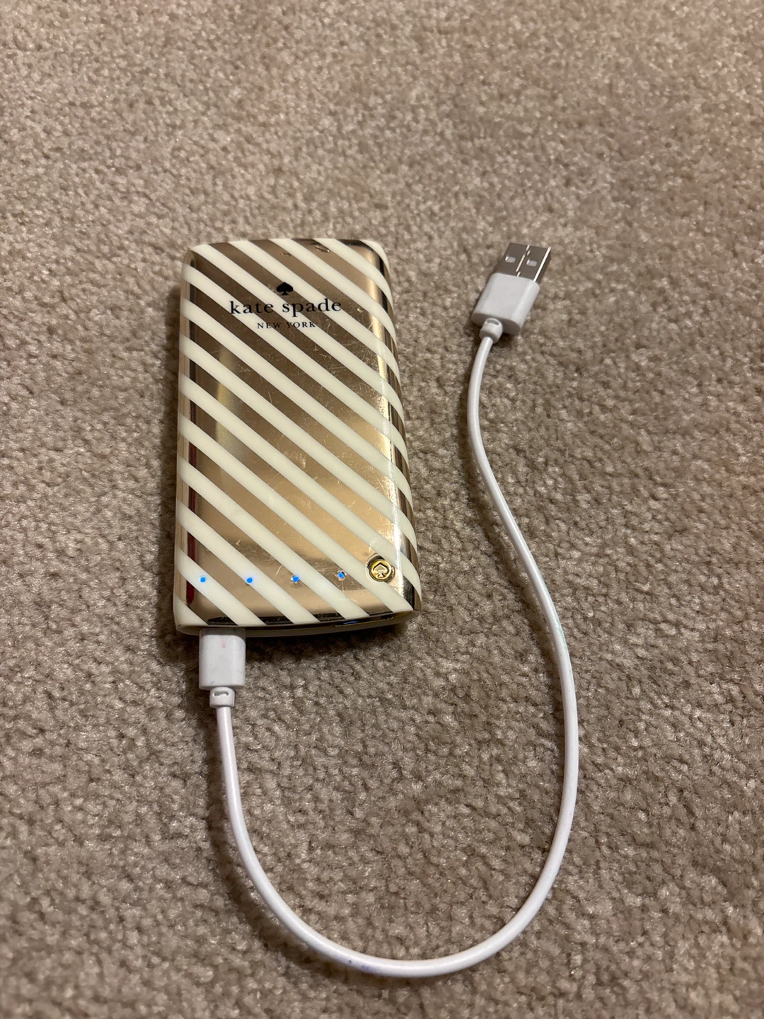 Kate Spade New York portable power bank brand new