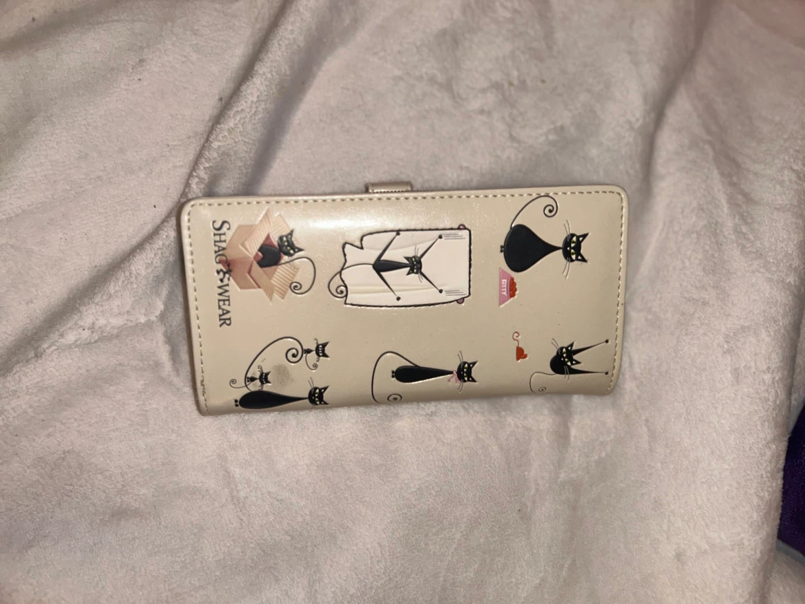Shag Wear Cat Print Wallet - photo 4