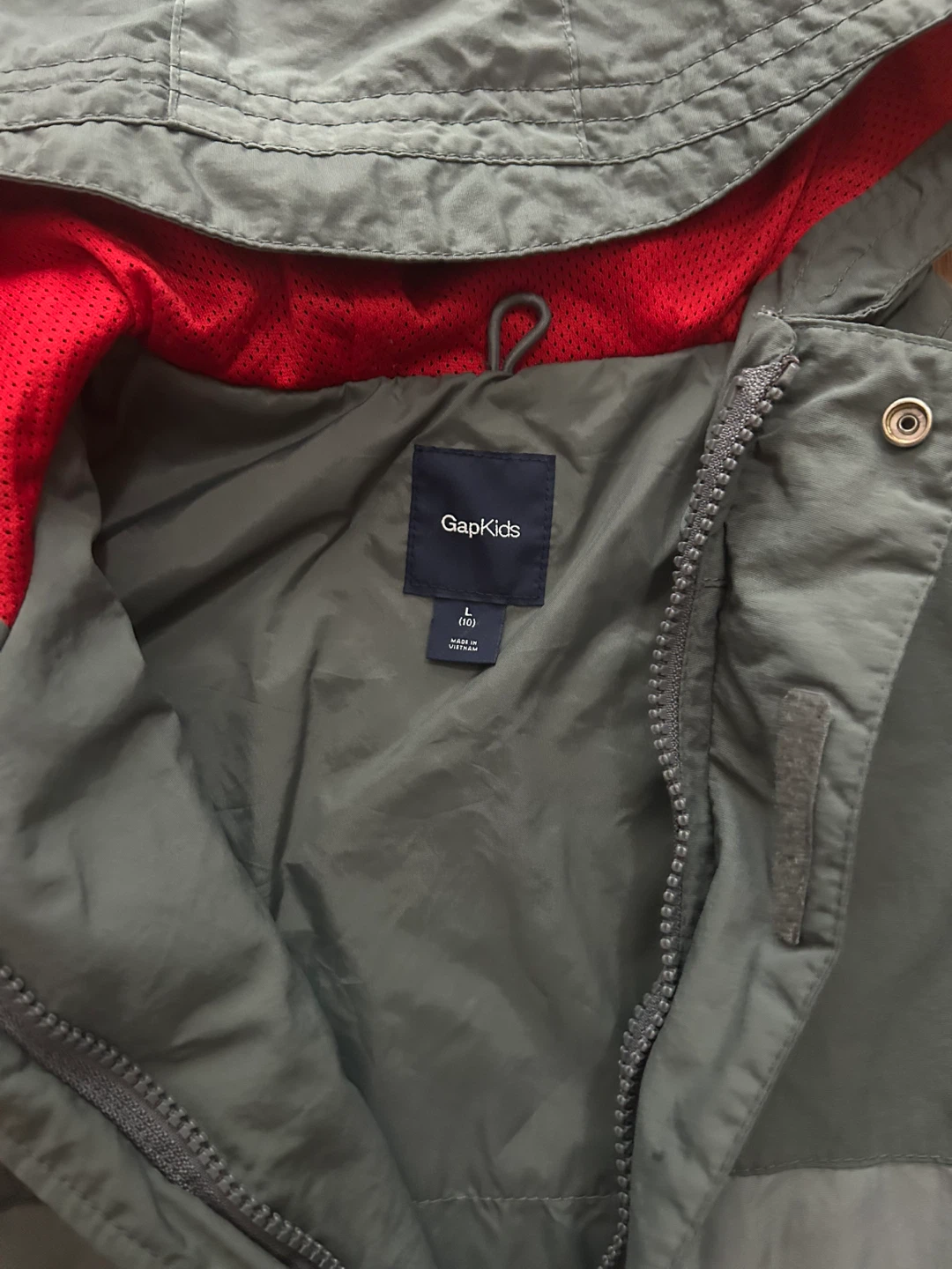 GapKids Boys Grey Winter Jacket Size 10 - photo 3