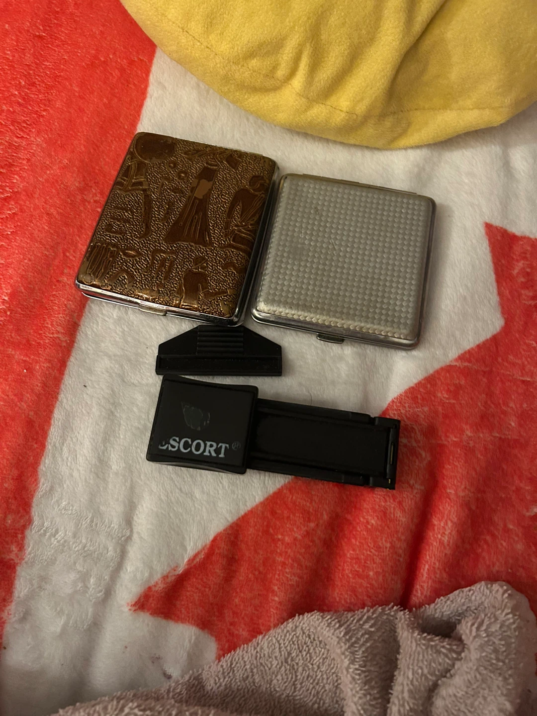 2 -Vintage Cigarette Cases and Escort Tool - photo 2