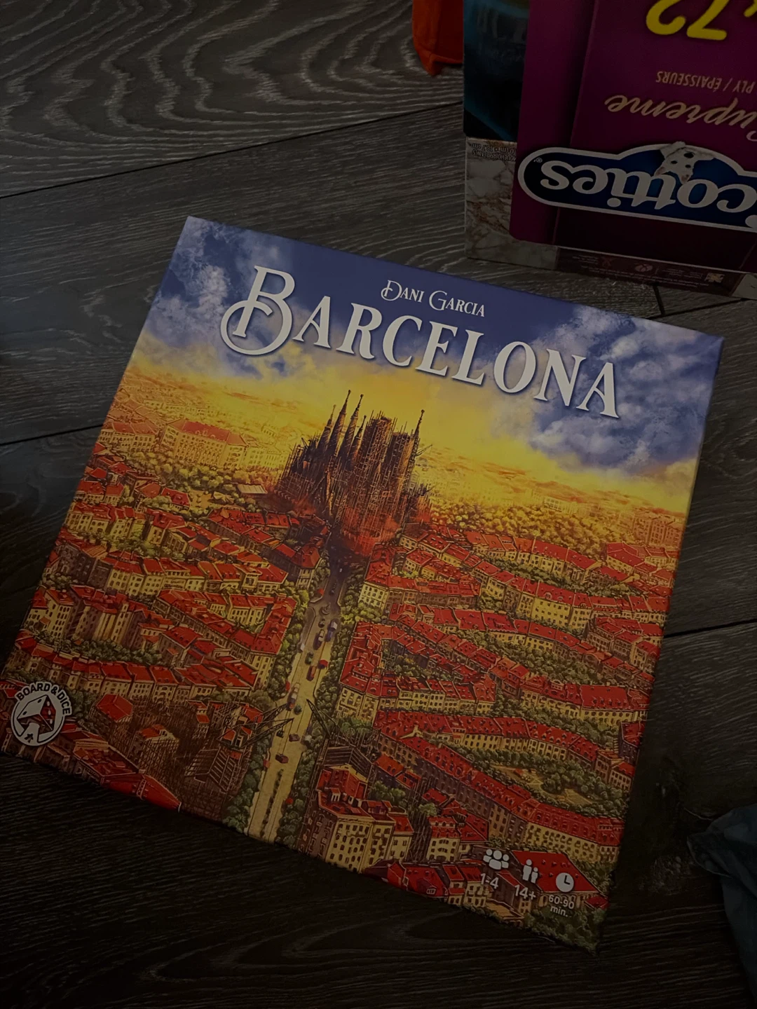 Barcelona Board Game + Expansion (Punched)