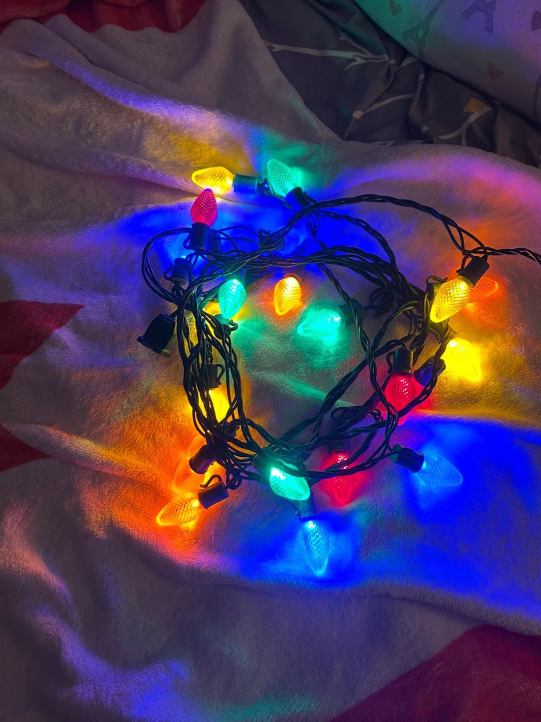 Multicolour Christmas String Lights