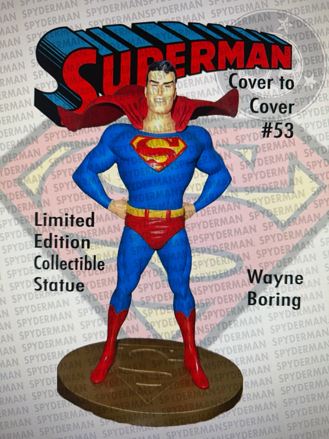 Superman Cover to Cover Statue #53