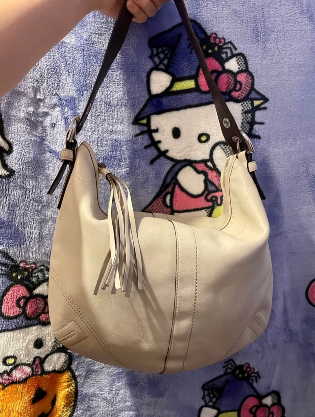 Coach Leather Hobo Bag