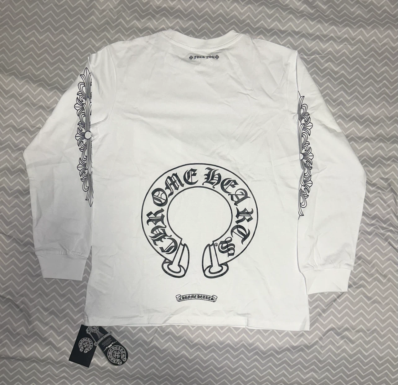 Chrome Hearts Long Sleeve T-Shirt White - photo 2