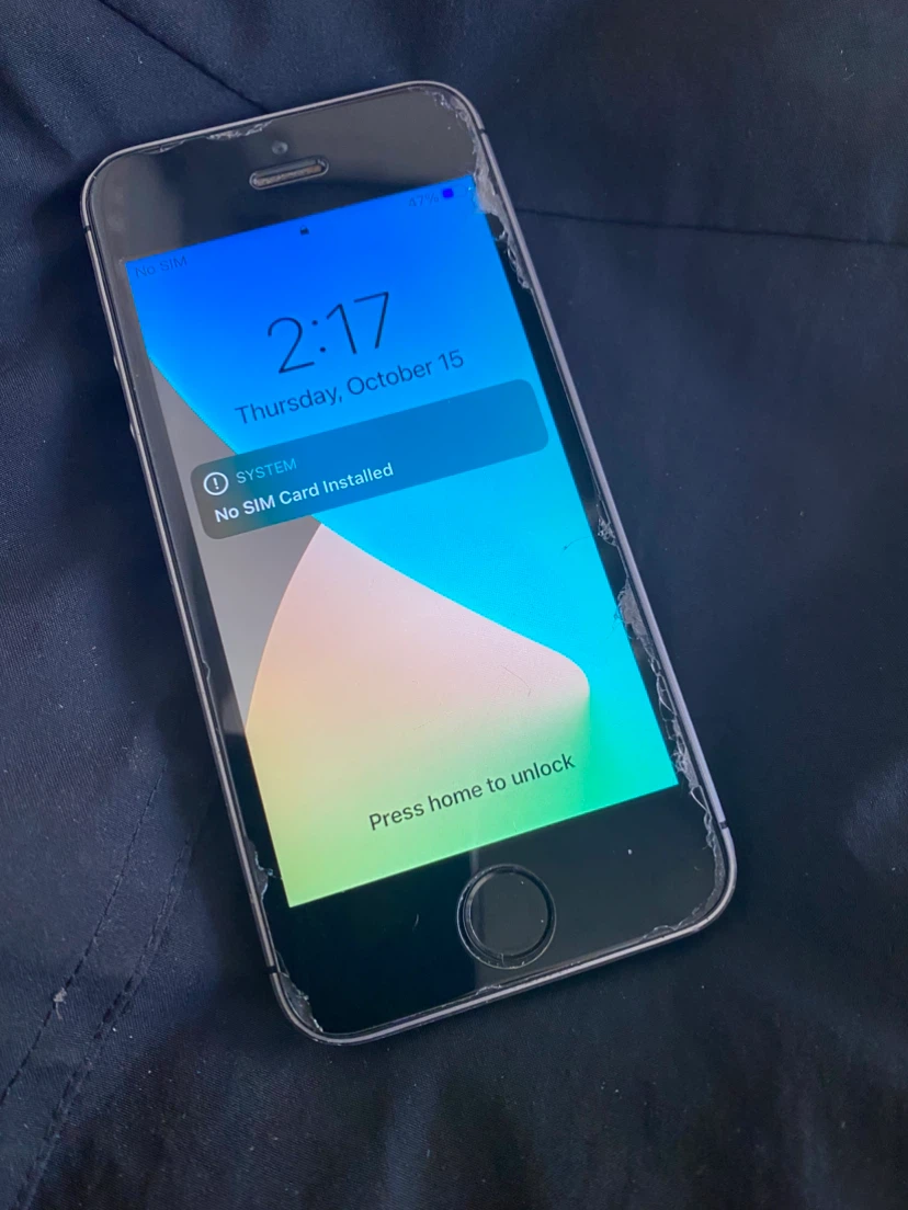 Apple iPhone SE 1st Gen Silver - Retro Compact Icon!