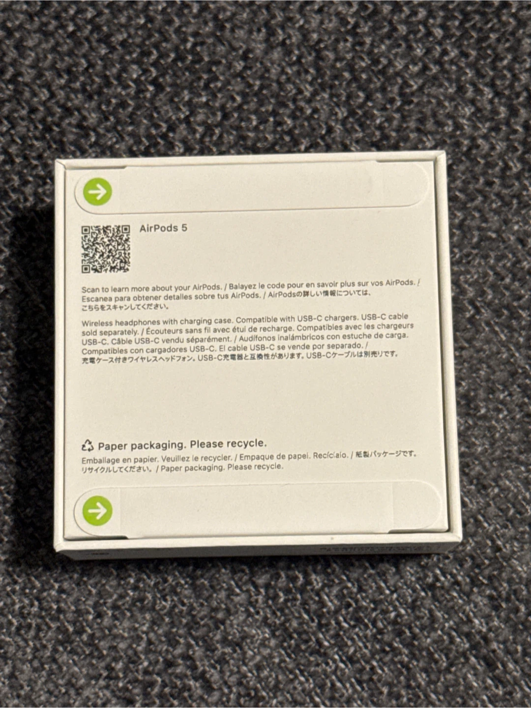 AirPods 5 – Brand New, Sealed - photo 2