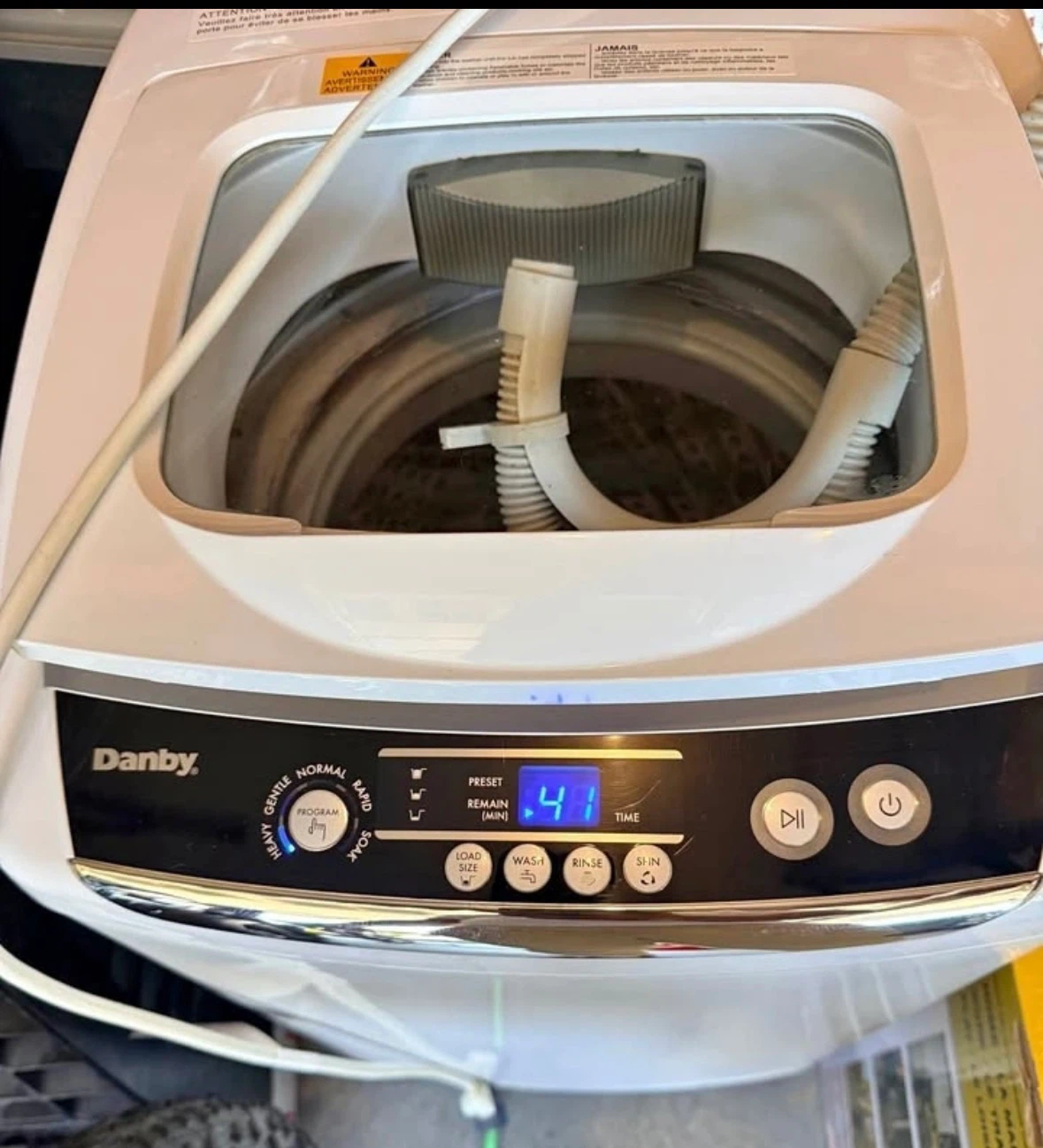Danby Mini Automatic Washing Machine - photo 2