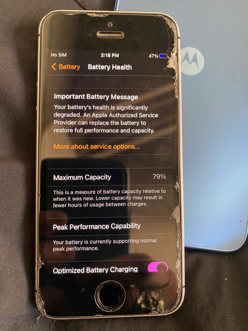 Apple iPhone SE 1st Gen Silver - Retro Compact Icon! - photo 2