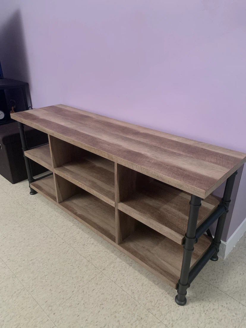 Industrial Pipe TV Stand - photo 4